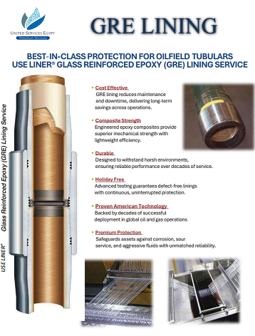 GRE lining process reference plate